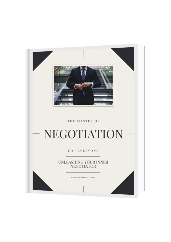 a showcase of a product created for defining negotiation.