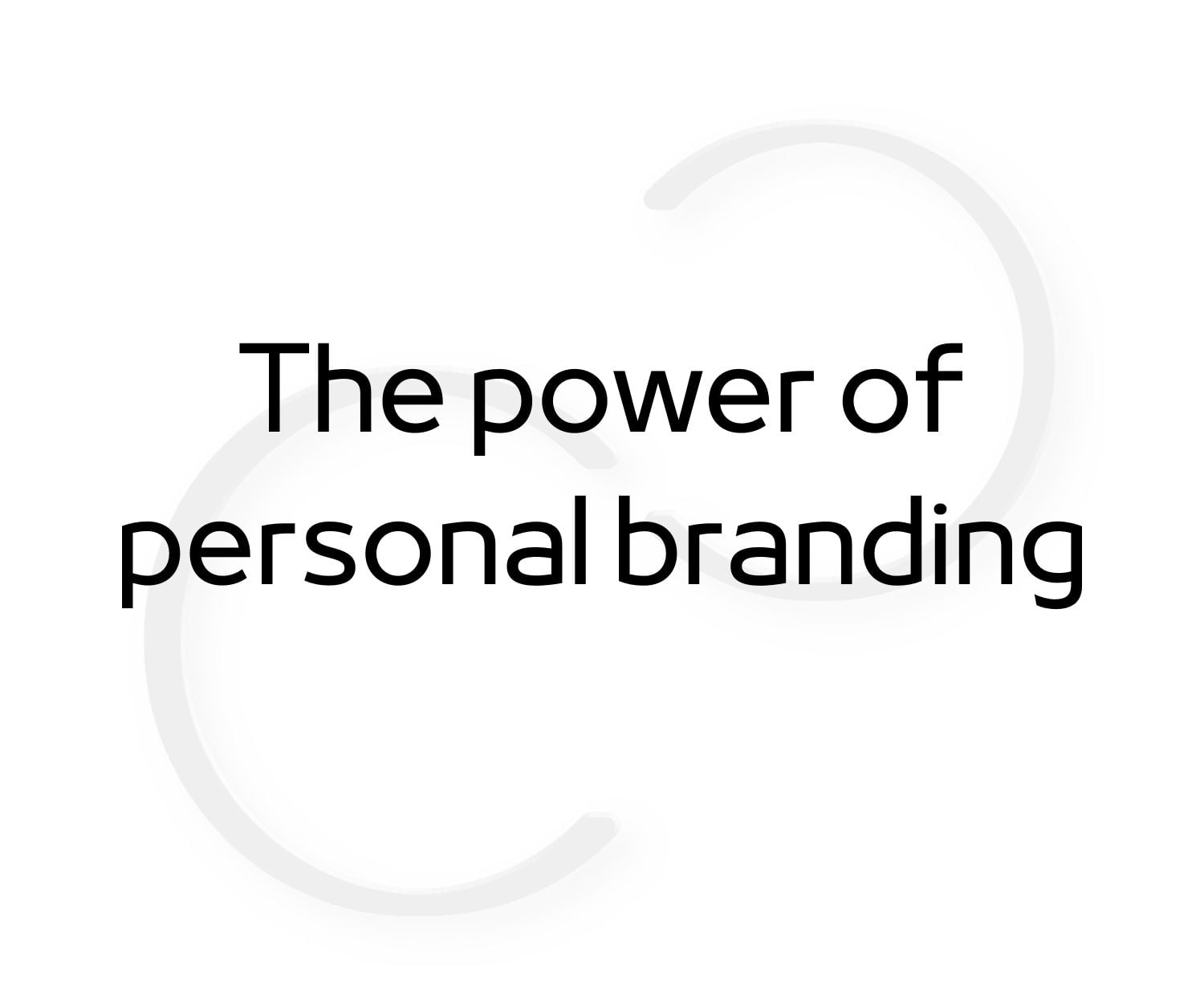 a photo of blog post titled how to build a personal brand