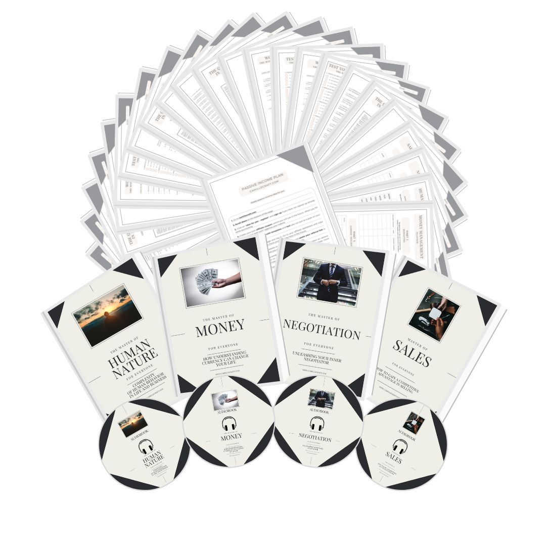 passive source of income examples - complete business essentials product showcase - mobile 2