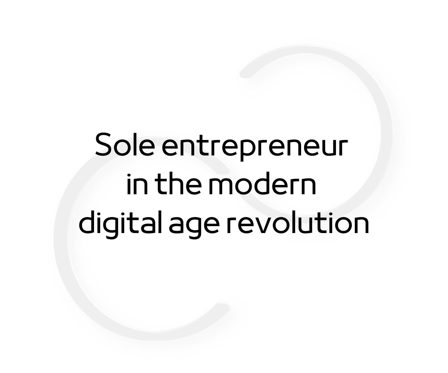 sole entrepreneur -blog post featured photo - camillocraft logo