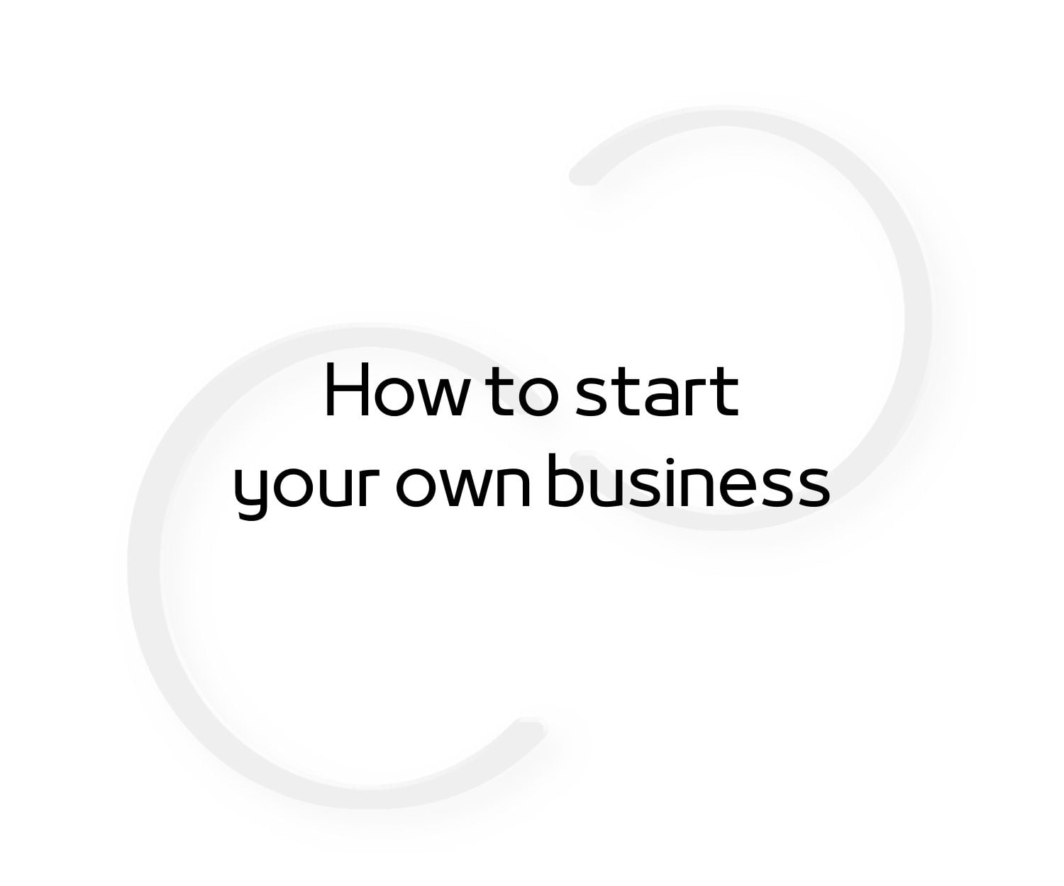 how to start your own business - camillocraft logo